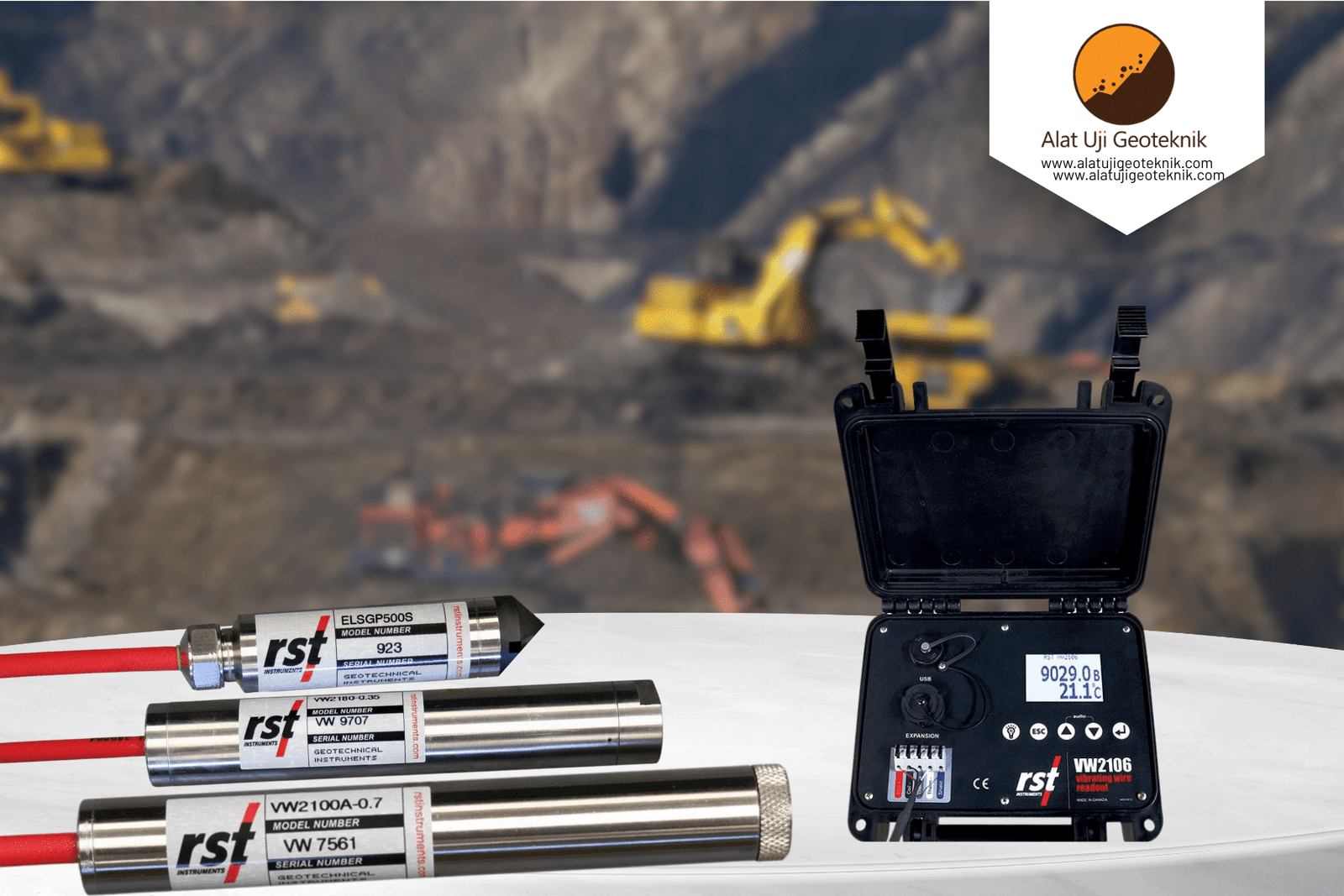 Sensor Tekanan Air Pori Tanah