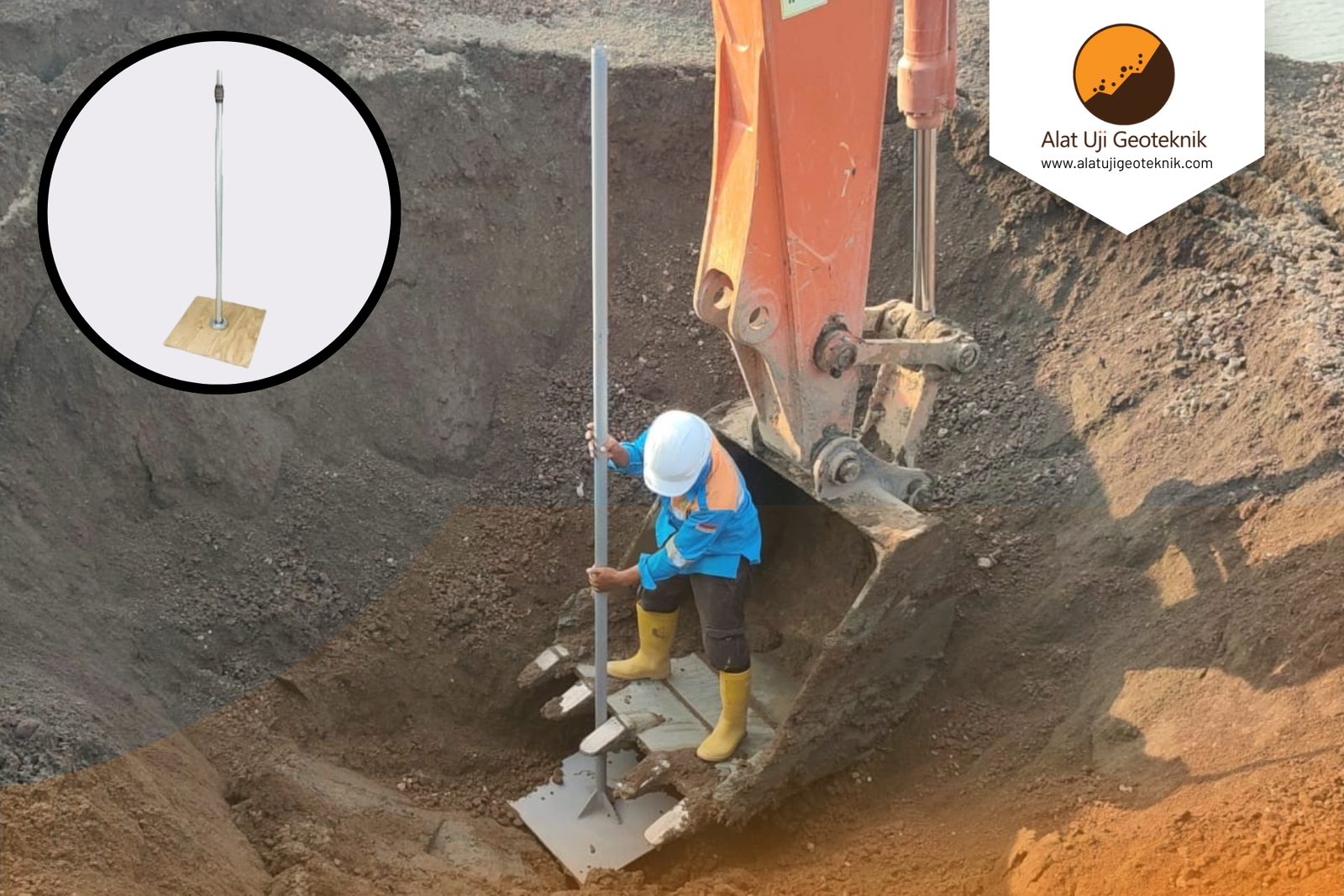 Pemasangan Settlement Plate