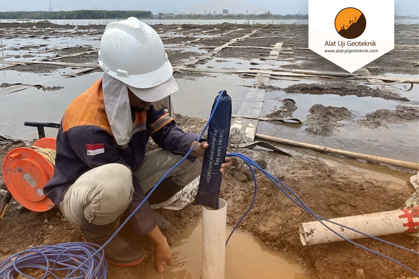 Piezometer untuk Reklamasi Lahan