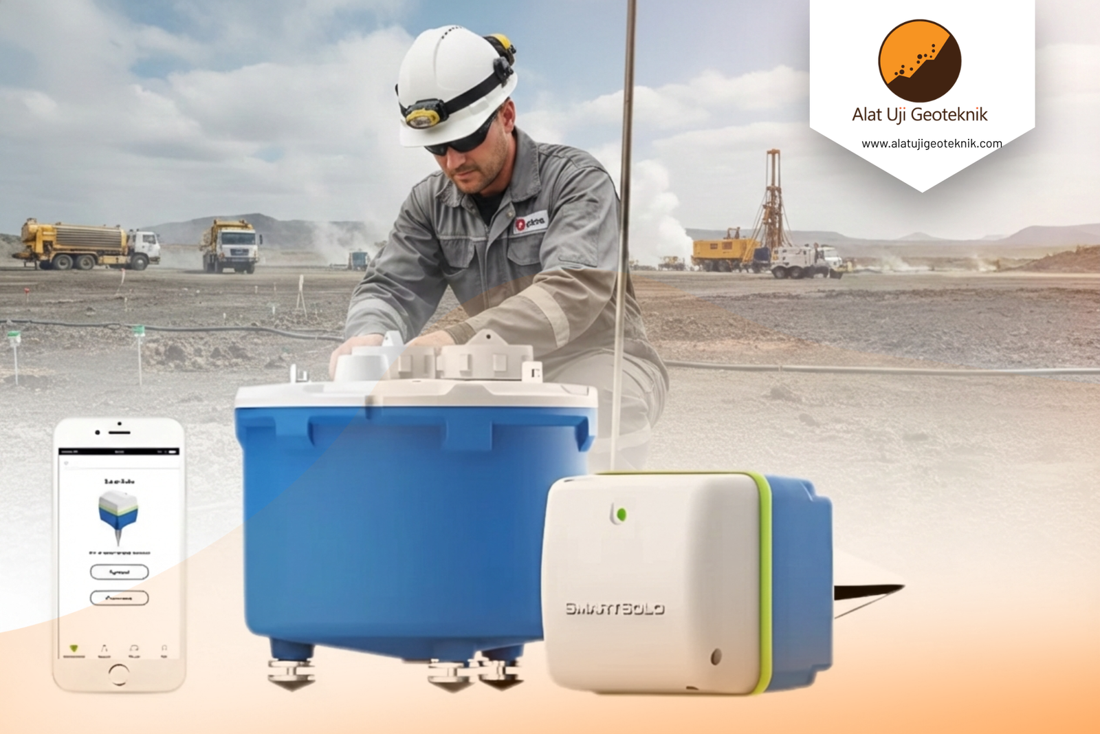 Alat Seismik Wireless Geophone