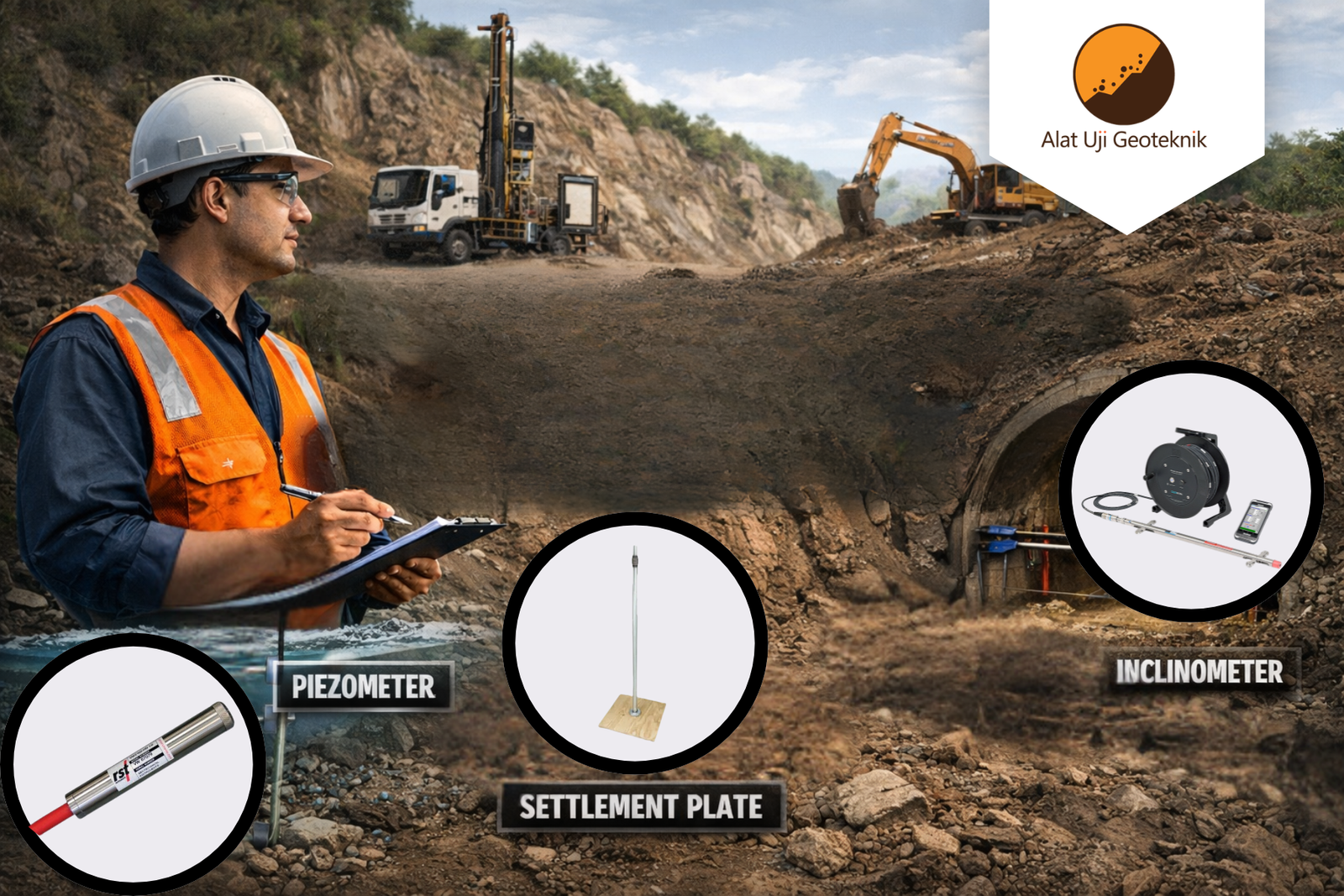 Instrumen Monitoring Geoteknik