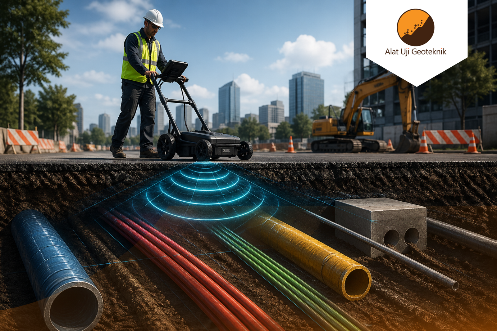 Pemetaan Utilitas Bawah Tanah