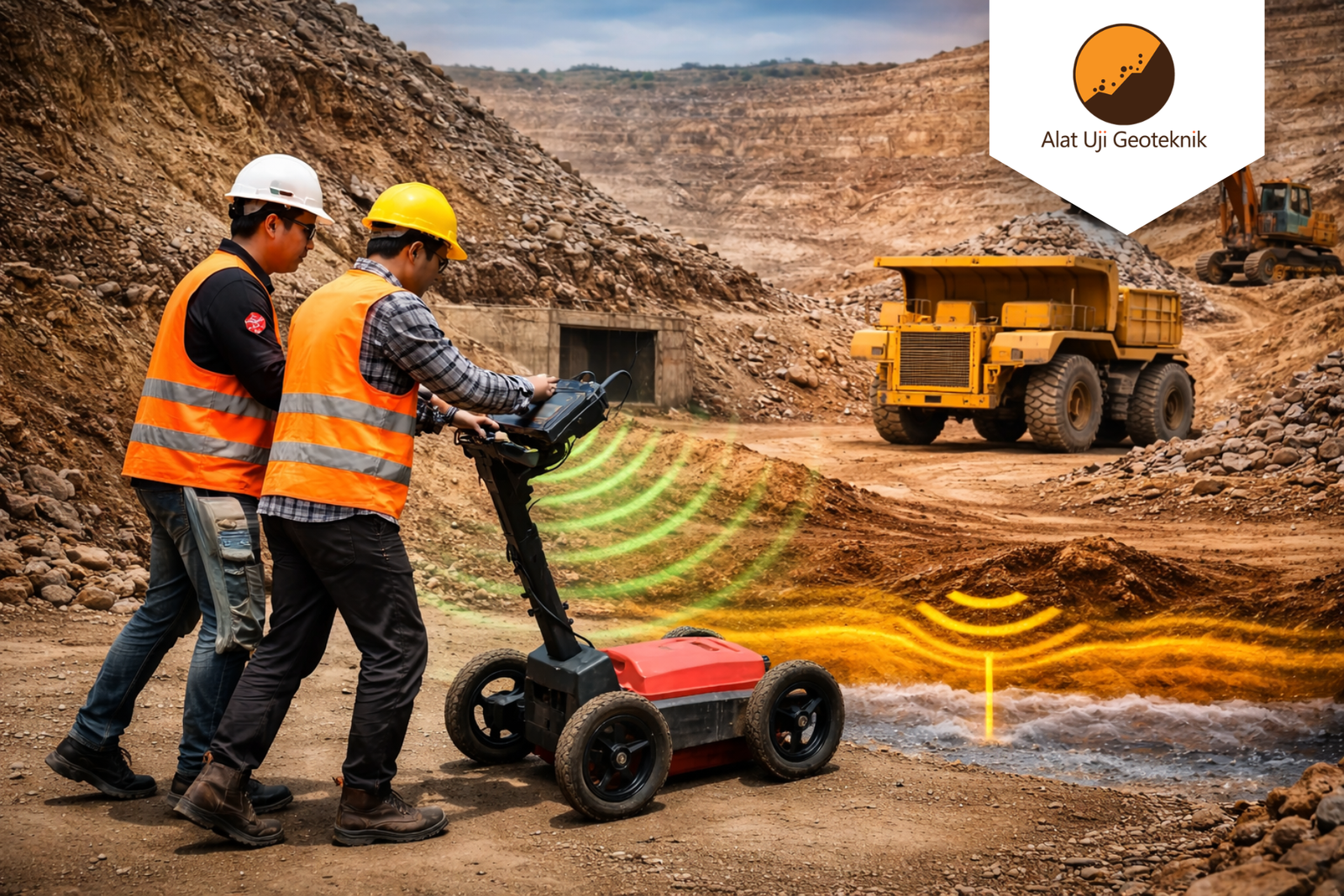 Survey Georadar Tambang