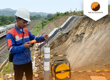 Extensometer untuk Monitoring Longsor Jalur Kereta api