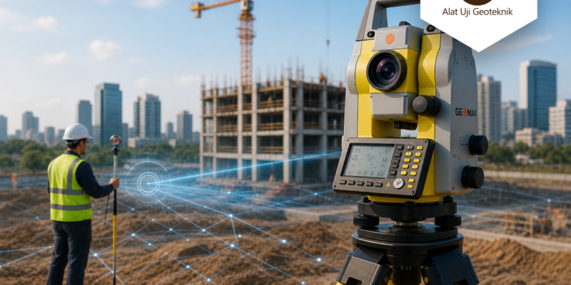 Penggunaan Total Station