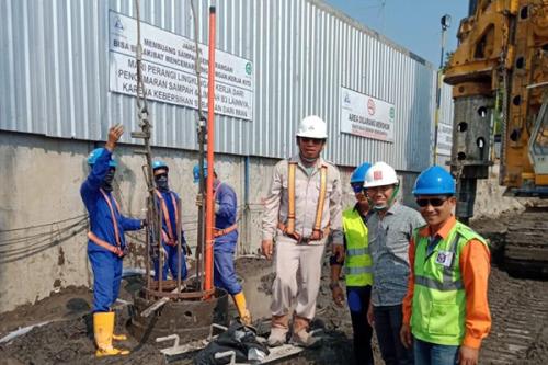 Instalasi Monitoring Inclinometer PT PP Lombok
